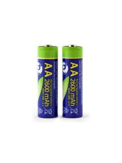 ელემენტი: Gembird EG-BA-AA26-01 Ni-MH rechargeable AA batteries 2-Pack