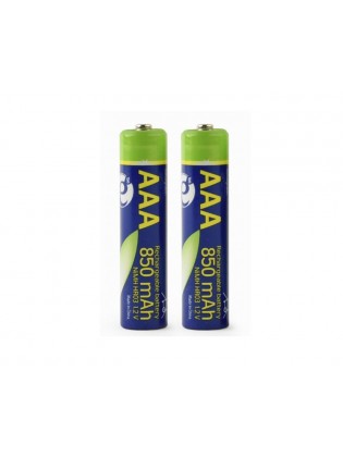 ელემენტი: Gembird EG-BA-AAA8R-01 Rechargeable AAA batteries 850mAh 2-Pack