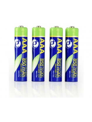 ელემენტი: Gembird EG-BA-AAA8R4-01 Rechargeable AAA instant batteries 4-Pack