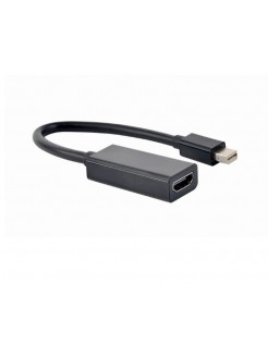 ადაპტერი: Gembird A-mDPM-HDMIF4K-01 4K Mini DisplayPort to HDMI Adapter Cable Black