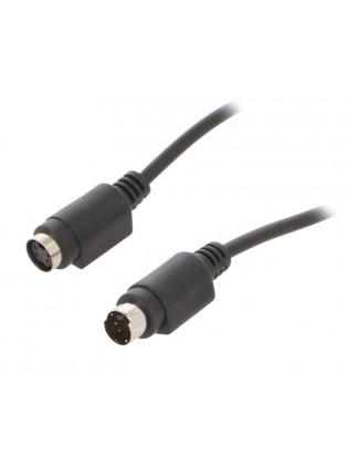 კაბელი: Gembird CCV-513 S-Video plug to S-Video socket 1.8 meter extension cable