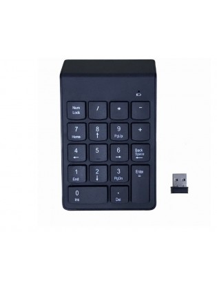 კლავიატურა: Gembird KPD-W-02 Wireless numeric keypad