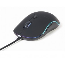 მაუსი: Gembird MUS-UL-02 Illuminated large size Wired USB Mouse Black