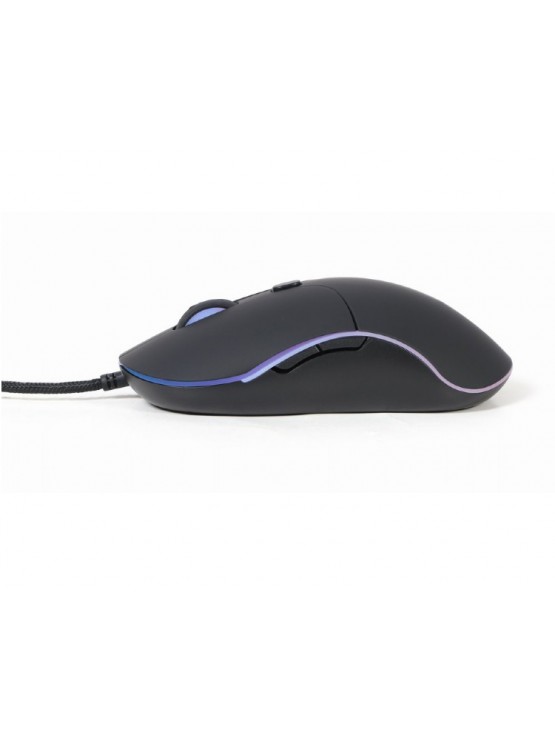 მაუსი: Gembird MUS-UL-02 Illuminated large size Wired USB Mouse Black