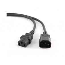 დენის კაბელი UPS: Gembird PC-189-VDE-3M Power cord (C13 to C14) VDE approved 3m