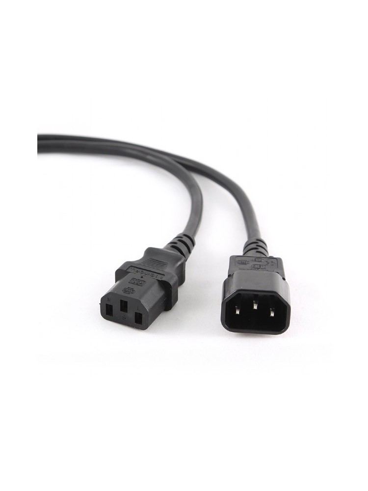 დენის კაბელი UPS: Gembird PC-189-VDE-3M Power cord (C13 to C14) VDE approved 3m