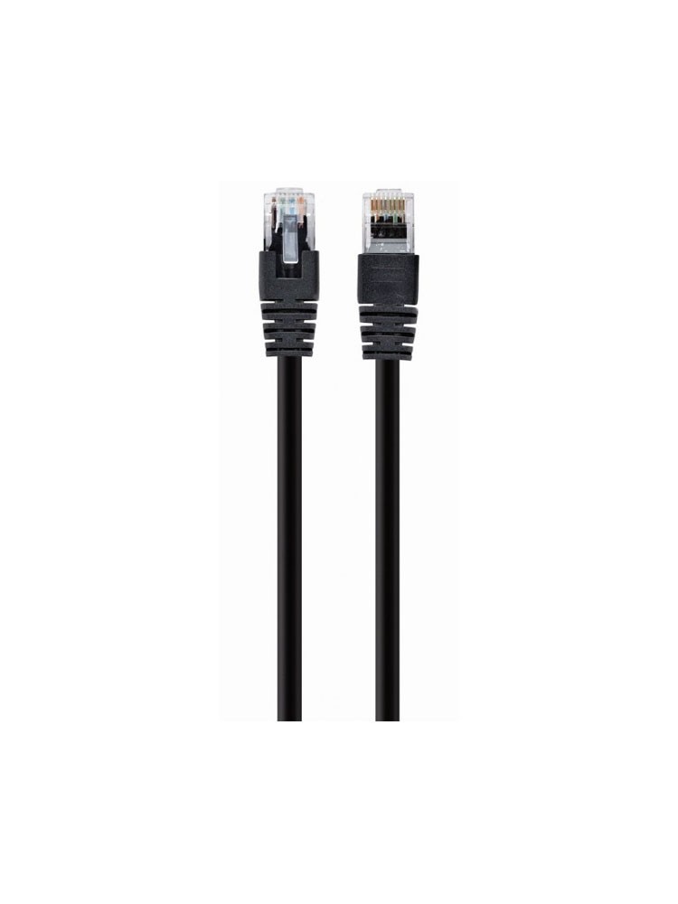 ქსელის კაბელი: Gembird PP12-0.25M/BK Patch Cord UTP CAT5E 0.25m Black