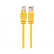 ქსელის კაბელი: Gembird PP12-1M/Y Patch Cord UTP CAT5E 1m Yellow