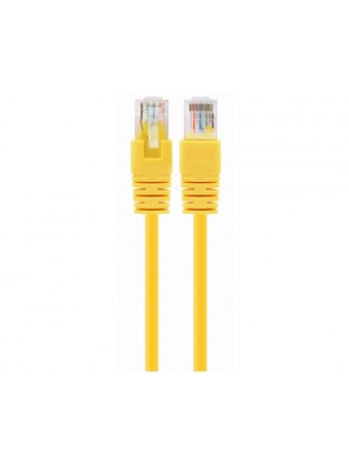 ქსელის კაბელი: Gembird PP12-1M/Y Patch Cord UTP CAT5E 1m Yellow