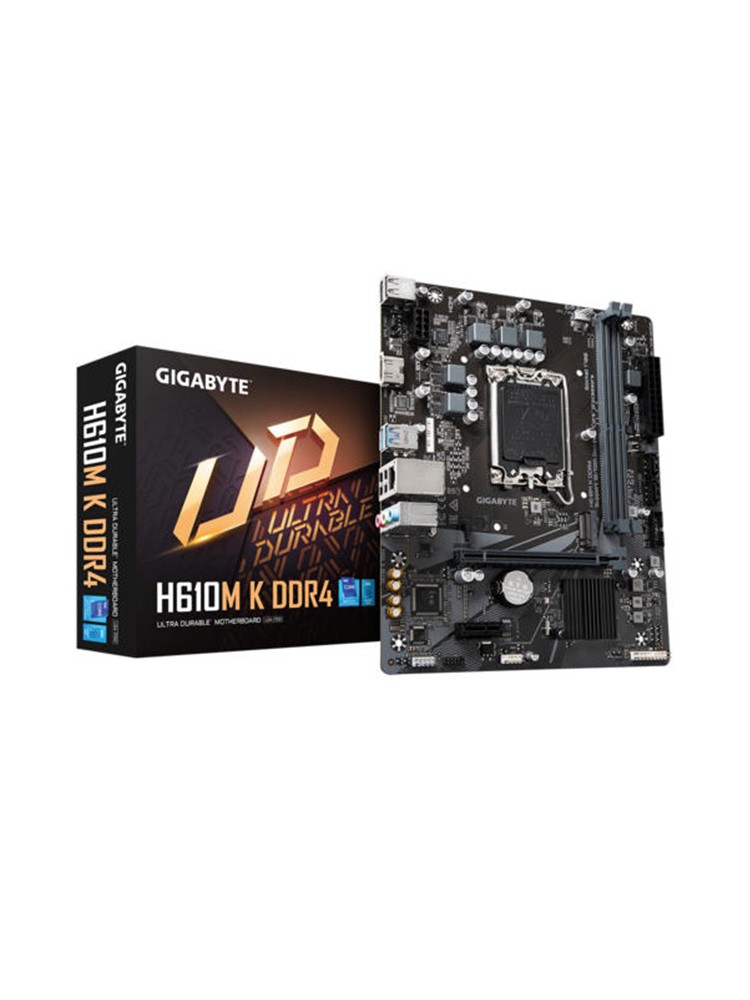 დედა დაფა: Gigabyte H610M K DDR4 2DDR4 LGA1700