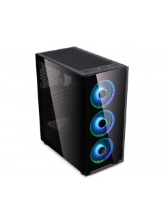 ქეისი: Golden Field 1099B ATX Case with 4x12cm RGB fan