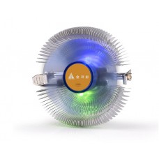 ქულერი: Golden Field C-T2 Colorful LED CPU Universal Cooler 90w