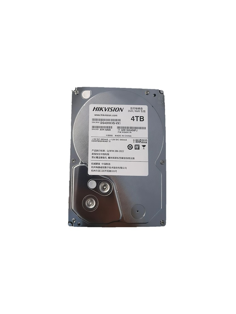 მყარი დისკი: Hikvision DS40HKVS-VX1 4TB 5400rpm 128MB SATA3 6Gb/s 3.5"