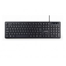 კლავიატურა: Gembird KB-MCH-04-RU Multimedia keyboard RU-layout Black