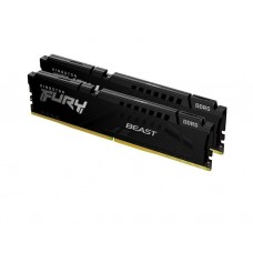 ოპერატიული მეხსიერება: Kingston Fury Beast DDR5 32GB 5600MHz DUAL KIT DIMM - KF556C40BBK2-32