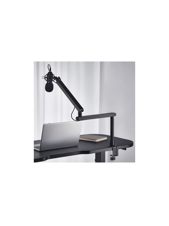 მიკროფონის სამაგრი: Logilink AA0161 Professional fully swiveling boom microphone arm Black