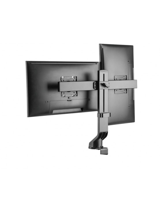 მონიტორის საკიდი: Logilink BP0160 Dual Monitor Mount 17"-27" Aluminum Curved Screens