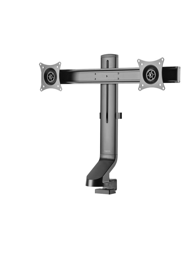 მონიტორის საკიდი: Logilink BP0160 Dual Monitor Mount 17"-27" Aluminum Curved Screens