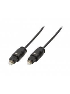 აუდიო კაბელი: Logilink CA1006 Audio cable Toslink/M to Toslink/M black 1 m