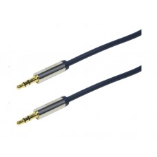 აუდიო კაბელი: Logilink CA10150 Audio cable 3.5 mm to 3.5 mm blue 1.5 m