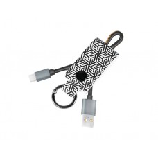 კაბელი: Logilink CU0164 USB 2.0 Type-C cable 0.22 m black/grey