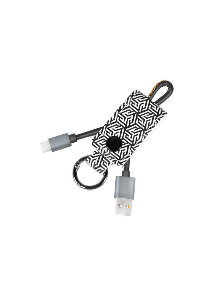 კაბელი: Logilink CU0164 USB 2.0 Type-C cable 0.22 m black/grey
