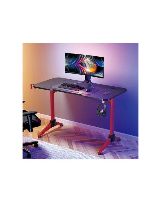 გეიმერული მაგიდა: Logilink EO0042 Gaming desk with RGB lighting