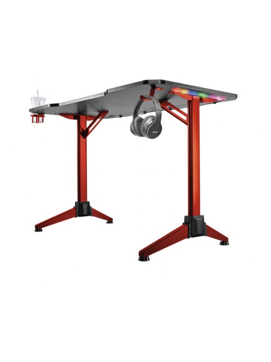 გეიმერული მაგიდა: Logilink EO0042 Gaming desk with RGB lighting