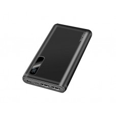 დამტენი: Logilink PA0280 Power Bank 10.000mAh 2xUSB with display Black