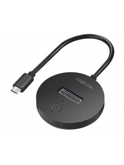 მყარი დისკის დოქ სადგური: Logilink QP0032 USB 3.2 Gen 2 Quickport 1-Bay for M.2 NVMe (PCIe) and SATA (NGFF) SSDs