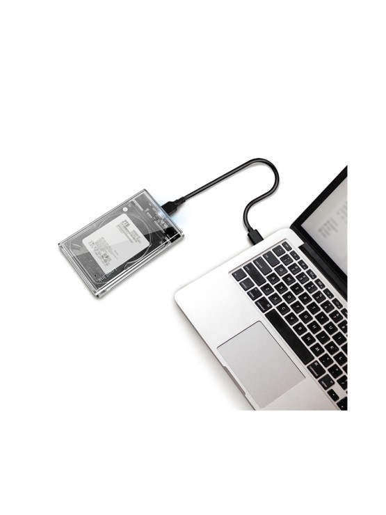 მყარი დისკის ყუთი: Logilink UA0409 External HDD enclosure 2.5" HDD/SSD USB 3.0 tool-free