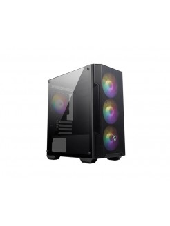 ქეისი: MSI MAG FORGE M100A 4x120mm Auto-RGB Fans Micro ATX Tower Black