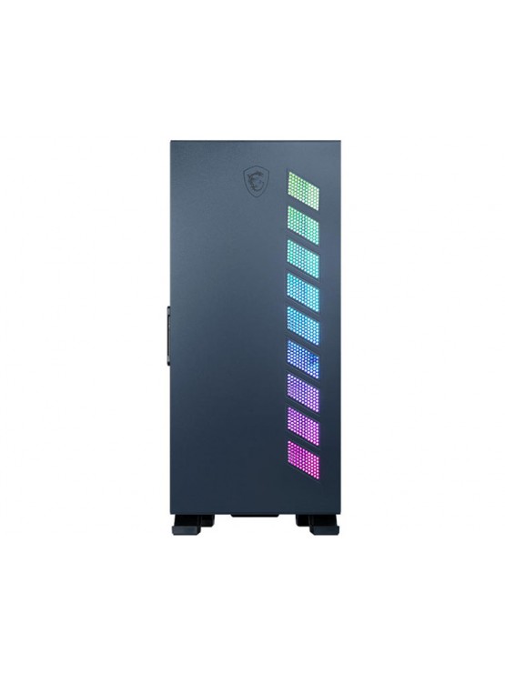 ქეისი: MSI MAG VAMPIRIC 300R PACIFIC BLUE 1x120mm ARGB Fan Mid-Tower Black