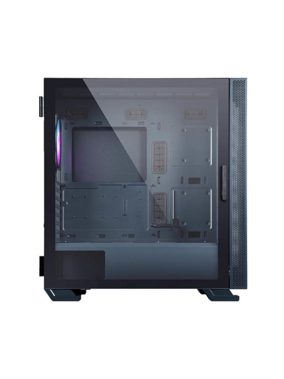 ქეისი: MSI MAG VAMPIRIC 300R PACIFIC BLUE 1x120mm ARGB Fan Mid-Tower Black