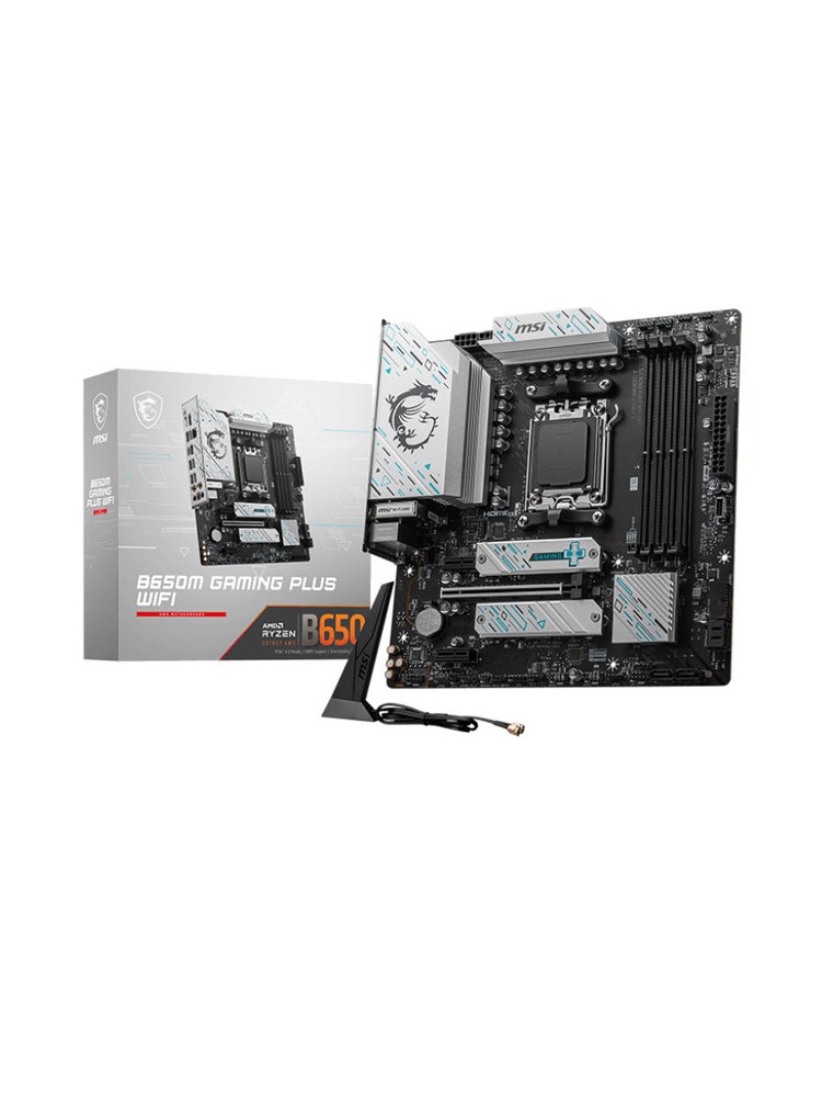 დედა დაფა: MSI B650M GAMING PLUS WIFI 4DDR5 AM5