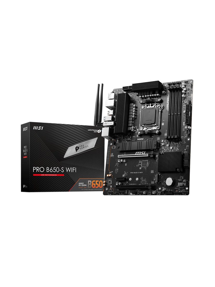 დედა დაფა: MSI PRO B650-S WIFI 4DDR5 AM5