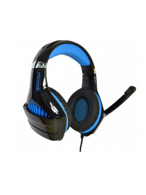 ყურსასმენი: Microlab G6 PRO Gaming Headset Black/Blue