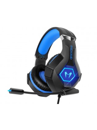 ყურსასმენი: Microlab G7 PRO Gaming Headset Black/Blue
