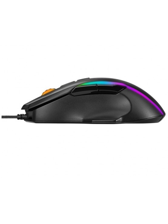 მაუსი: NOXO DEVIATOR RGB Gaming Mouse Black