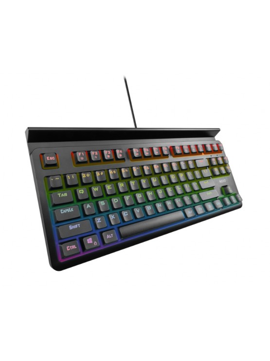 კლავიატურა: NOXO SPECTER Mechanical Rainbow Backlit Gaming Keyboard BLUE Switch EN/RU Black