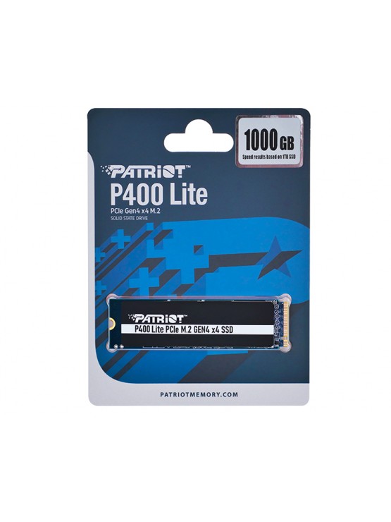 მყარი დისკი: Patriot P400 Lite 1TB M.2 PCIe Gen4 x4 - P400LP1KGM28H