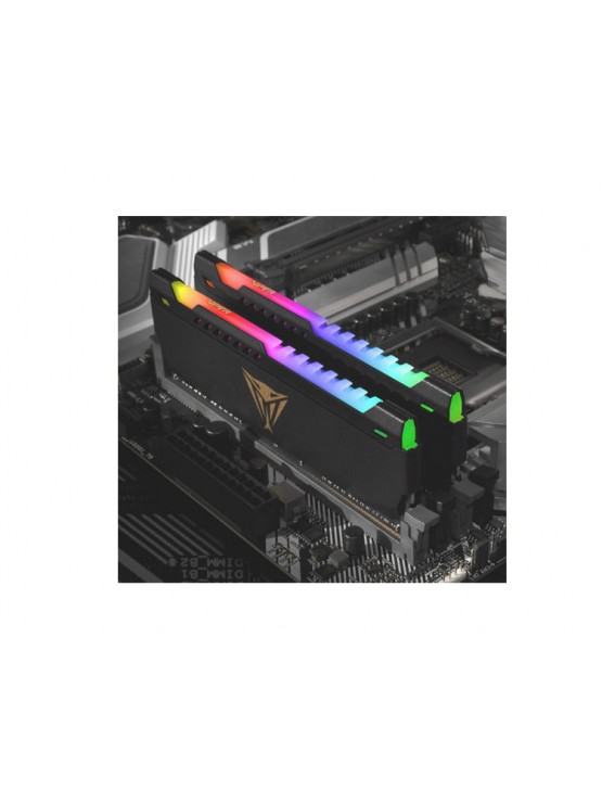 ოპერატიული მეხსიერება: Patriot Viper Steel RGB 16GB 3600MHz DUAL KIT - PVSR416G360C0K