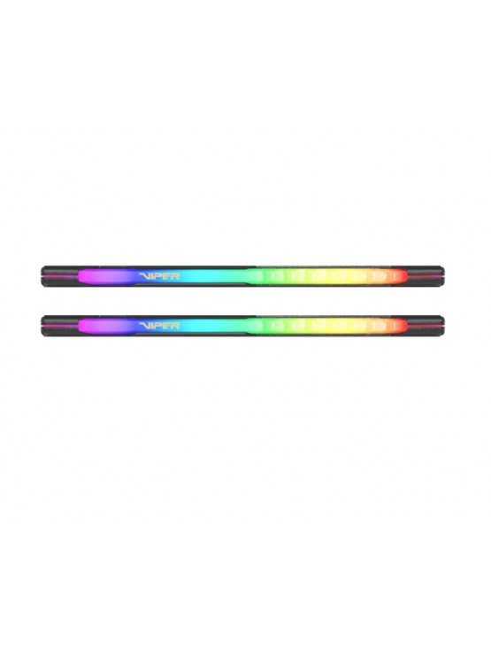 ოპერატიული მეხსიერება: Patriot Viper Steel RGB DDR4 32GB 3600MHz DUAL KIT - PVSR432G360C0K