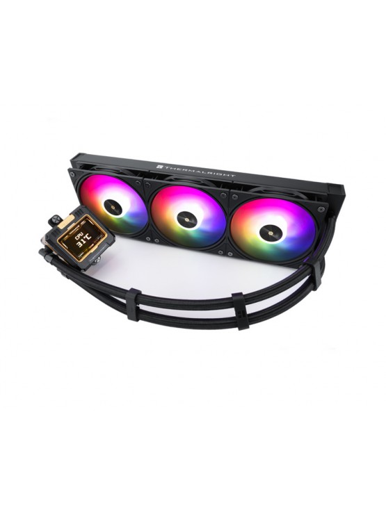 ქულერი: THERMALRIGHT FROZEN WARFRAME 360 BLACK ARGB CPU Universal Cooler