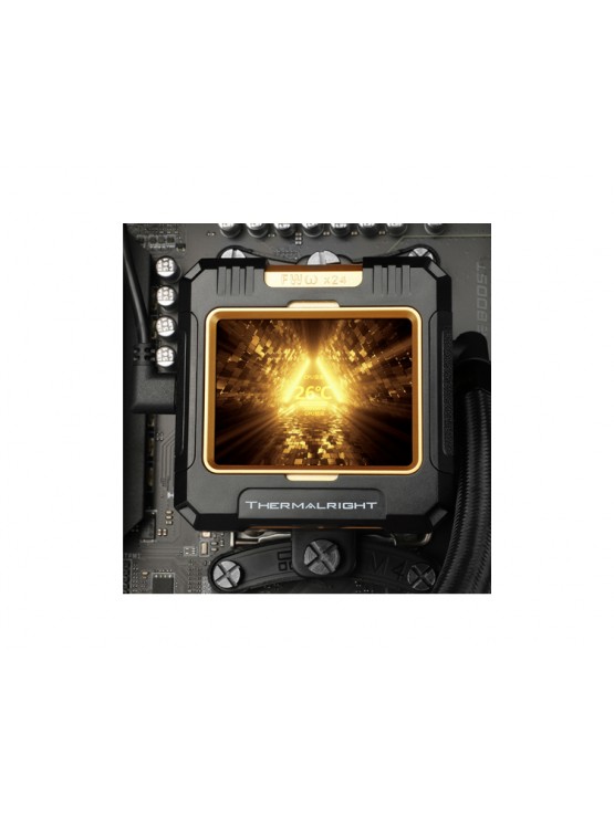 ქულერი: THERMALRIGHT FROZEN WARFRAME 360 BLACK ARGB CPU Universal Cooler