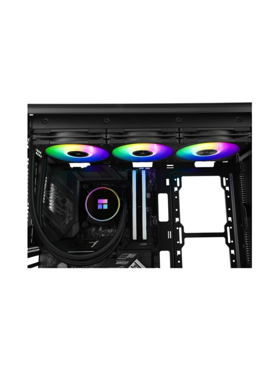 ქულერი: THERMALRIGHT Frozen Fusion 360 BLACK ARGB CPU Universal Cooler