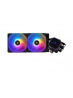 ქულერი: THERMALRIGHT Frozen Prism 240 BLACK ARGB CPU Universal Cooler