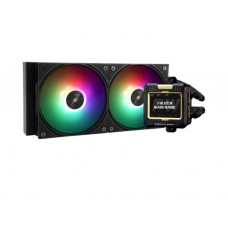 ქულერი: THERMALRIGHT Frozen Warframe 240 BLACK ARGB CPU Universal Cooler