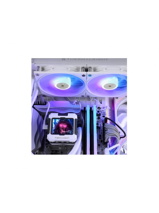 ქულერი: THERMALRIGHT Frozen Warframe 240 WHITE ARGB CPU Universal Cooler