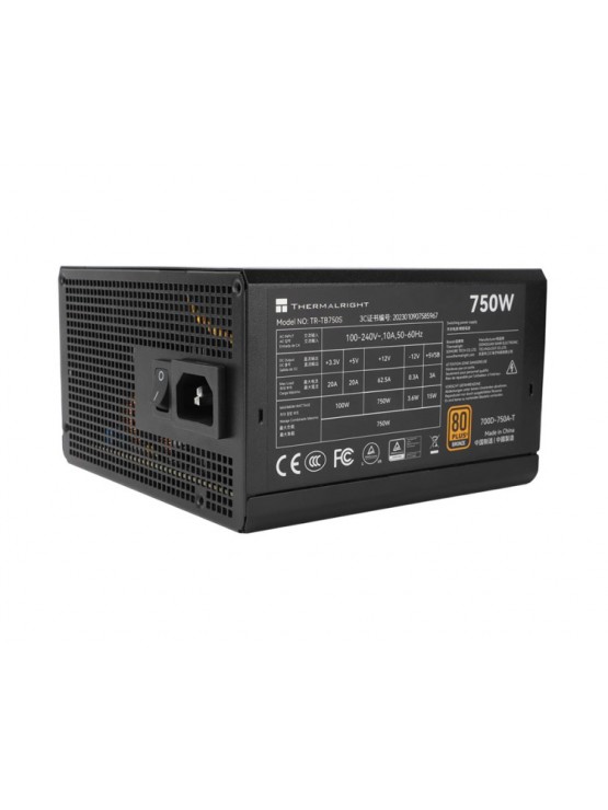 კვების ბლოკი: THERMALRIGHT 750W 80 Plus Bronze PSU - TR-TB750S